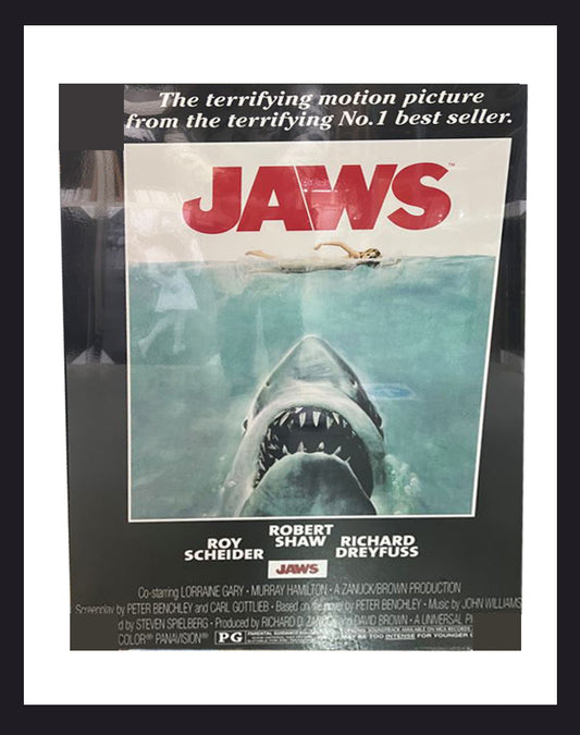 JAW Movie Plaque Mount 24x33"