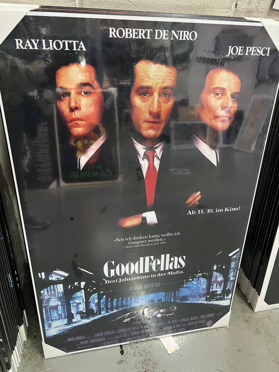 Goodfellas Plaque Mount 24x36"