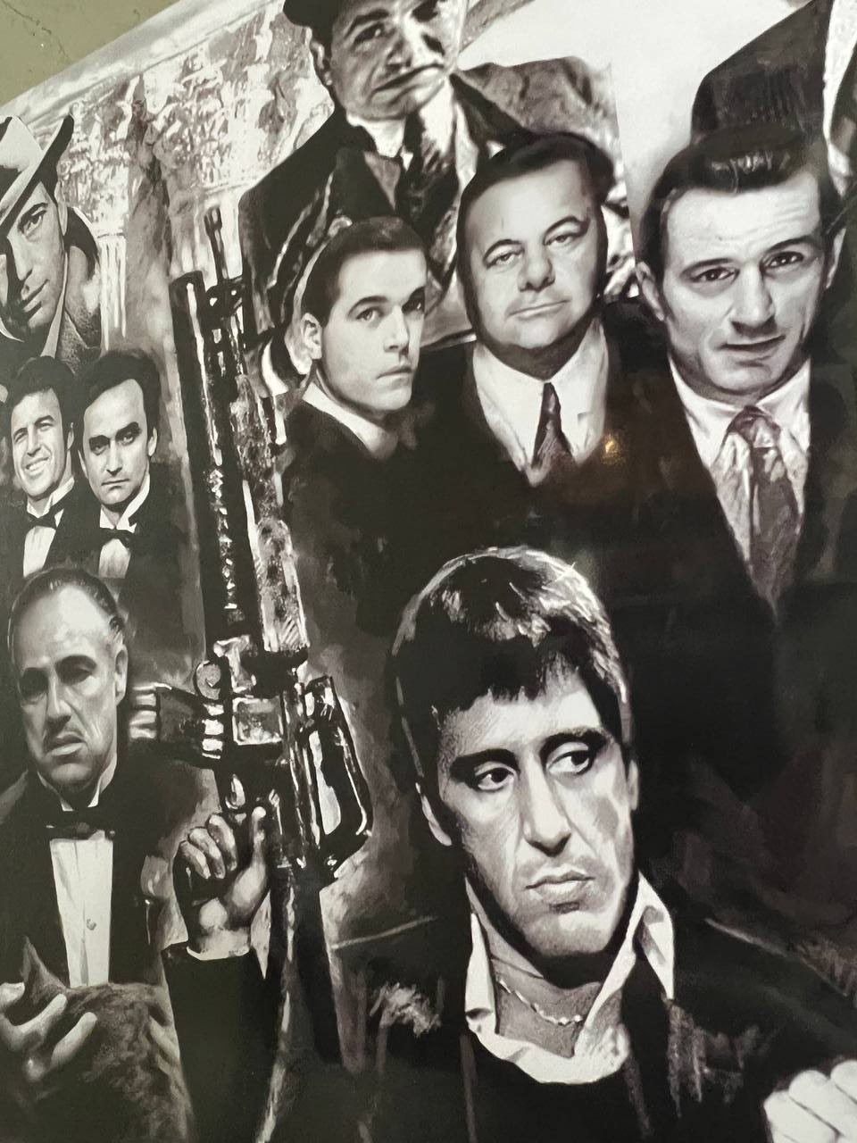 The Godfather Legends 24x36" Plaque Mount