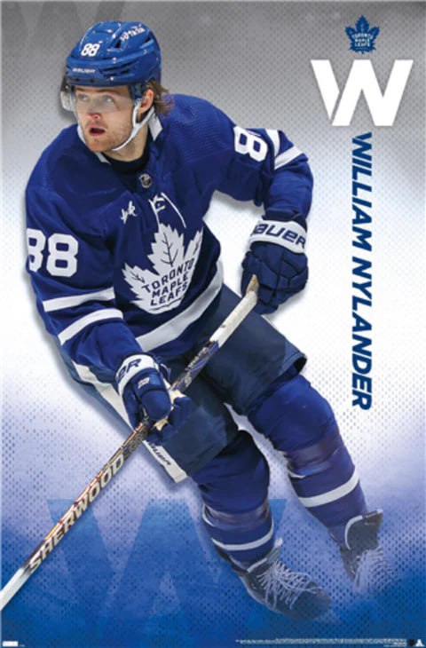 William Nylander 22x33" Plaque Mount