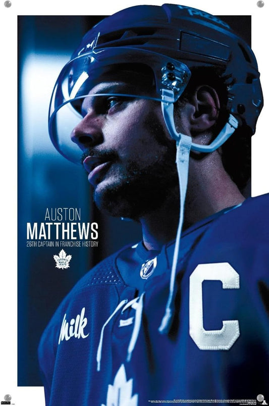 Auston Matthews 22x33" Plaque Mount