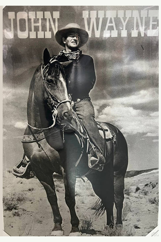 John Wayne 24x36" Plaque Mount