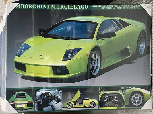 Lamborghini Murciélago 22x33" Plaque Mount