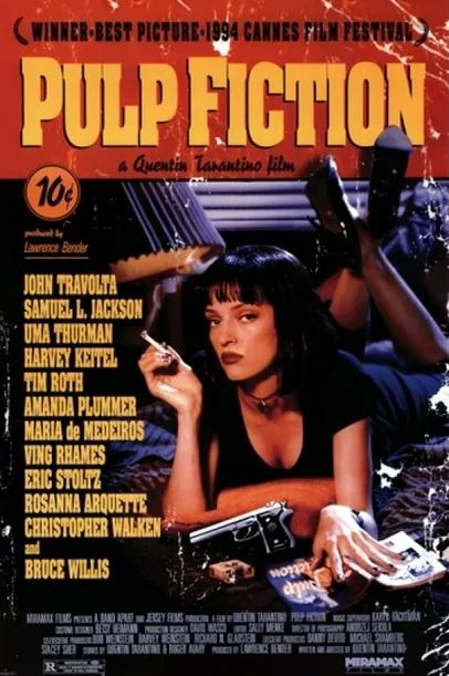 PULP FICTION Plaque Mount 24x36"